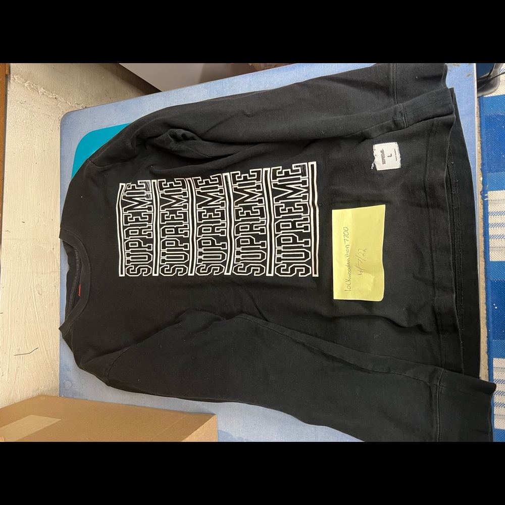 Supreme stack long sleeve